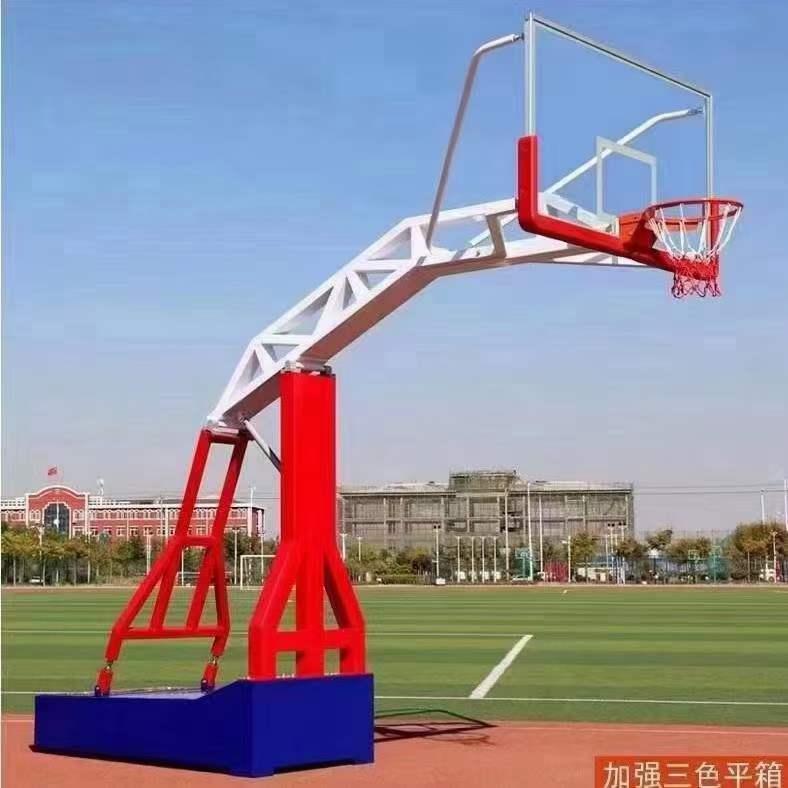 承德地埋篮球架 学校用 吊式